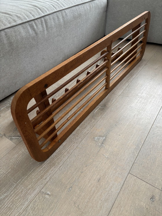Wooden 'New Amsterdam DH01' wall coat rack Willem van Gelderen for Spectrum, 1950s (photo 3 of 10)