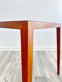 Table d'appoint en teck Severin Hansen pour Haslev – Mid Century Modern

