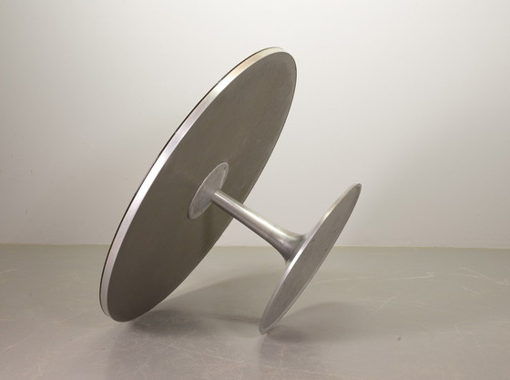 Image 1 of Distinguished Handpainted Large Coffee Table by Poul Cadovius & Designed by Susanne Fjeldsøe Mygge for Cado, Denmark, 1970s