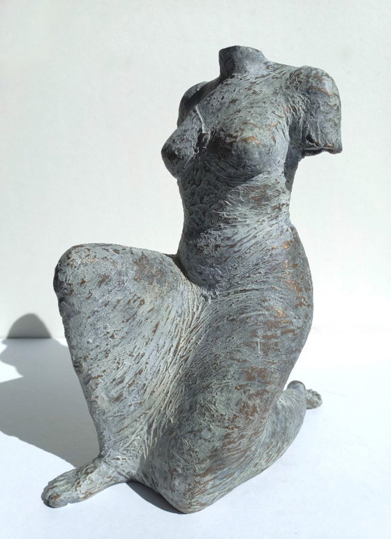 Image 1 of Eva Steiner - Elegante, bronzen beeld