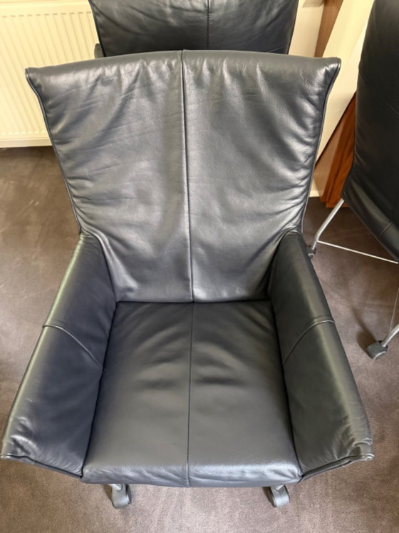 Image 1 of Montis Chaplin black dining chair 16 pieces