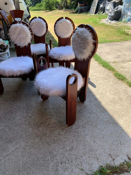 Vintage Dining Chairs by Szedleczky, 1970s, Set of 4 (photo 5 of 16)