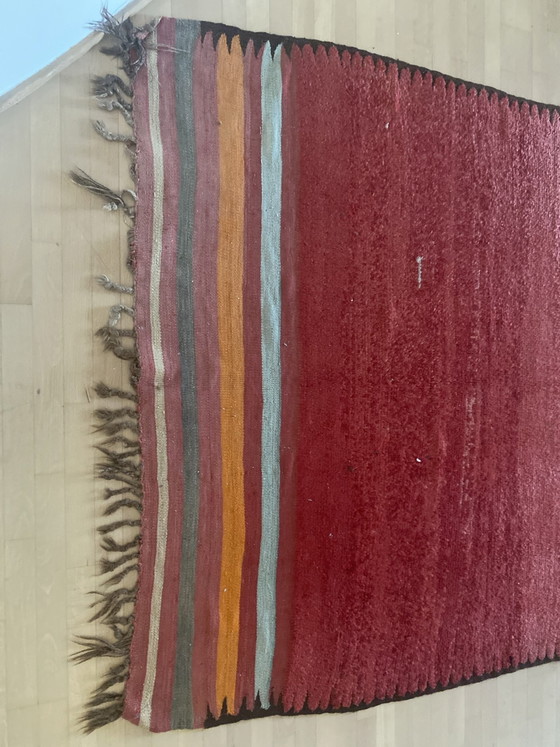 Tappeto berbero vintage, Rehamna, 190 / 60O cm, Oggetti decorativi, Altro, Arancione (foto 3 di 5)