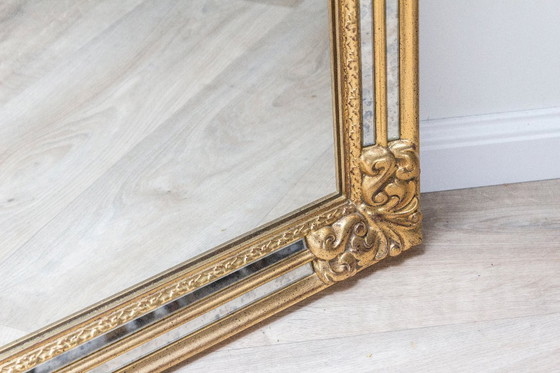 Image 1 of Specchio vintage DeKnudt "Legend" - Stile Hollywood Regency / Barocco - 129x89 cm