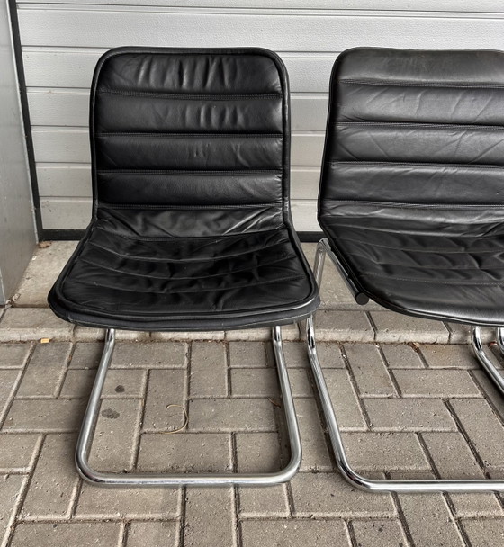 Image 1 of 4x Dux Poll International design stoelen