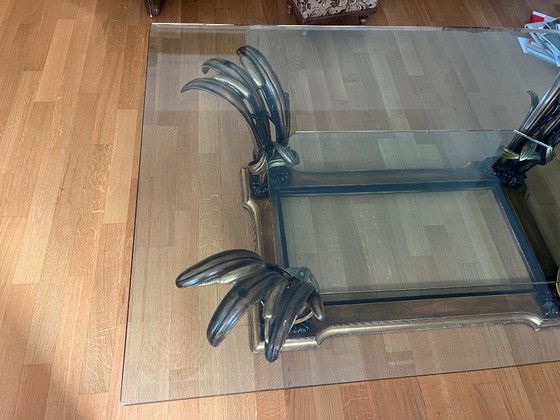 Design salontafel (Jean Roche / Hollywood Regency-stijl) – Glass (photo 3 of 9)