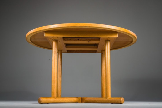 Image 1 of Danish Extendable Oak Dining Table by Kurt Østervig for Jason Møbler, 1950s