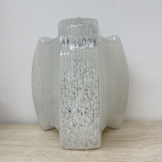 Image 1 of Lampadaire en verre italien de style Mid Century Carlo Nason pour Mazzega, années 1970