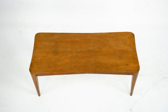 Image 1 of Italian Mid-Century Wooden Coffee Table, Attributed to Paolo Buffa, 1950s