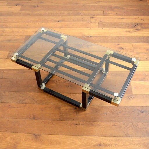 Table basse design Français vintage 1970s