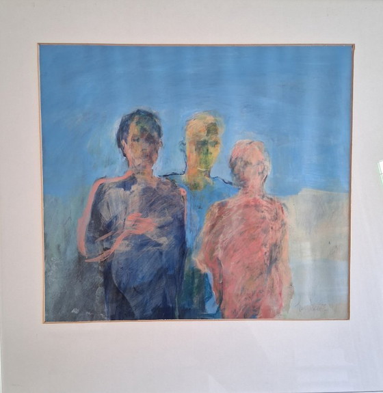 Image 1 of Gouache by Hennie Knapen