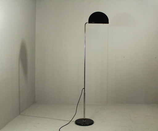 Lampada da terra Mezzaluna di Bruno Gecchelin per Skipper, anni '70