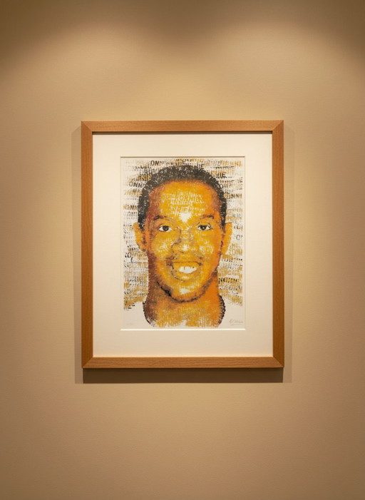 Britz, Chris - Ronnie (Ronaldinho) - Handsigned - Offset lithograph