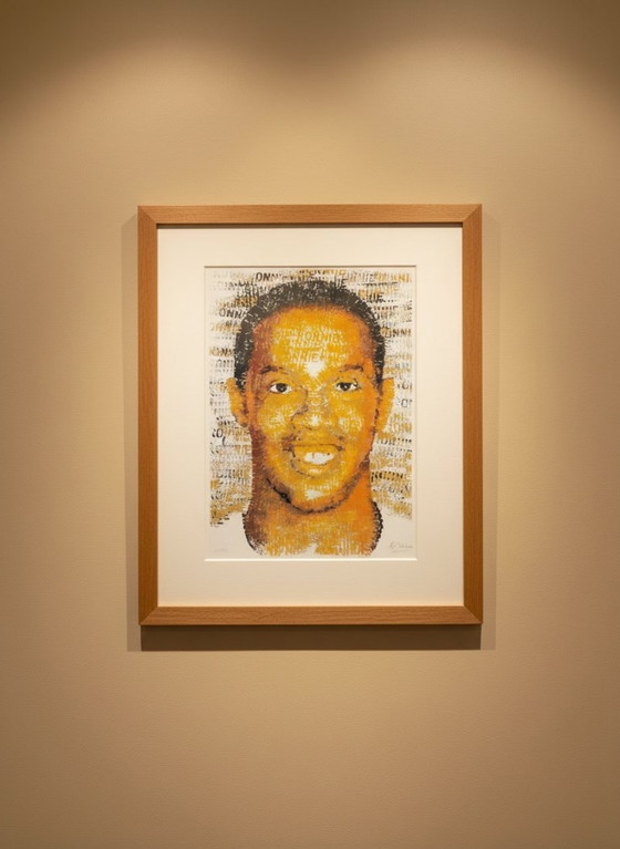 Image 1 of Britz, Chris - Ronnie (Ronaldinho) - Handgesigneerd - Offset litho