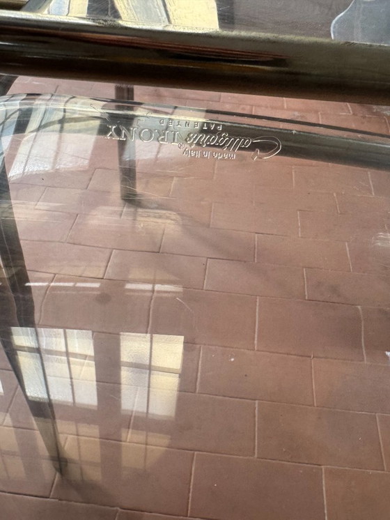 Image 1 of 4 sedie italiane in vetro acrilico di Calligaris