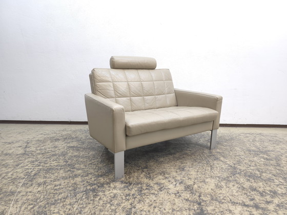 Image 1 of Leolux conjunto sofá de diseño sofá de cuero sillón sillón