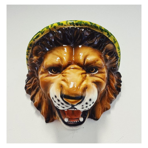 Étagère murale en céramique Lion