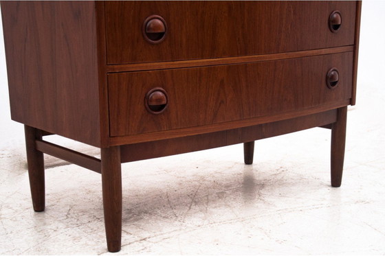 Image 1 of Teak chest of drawers, Danish design, 1960s