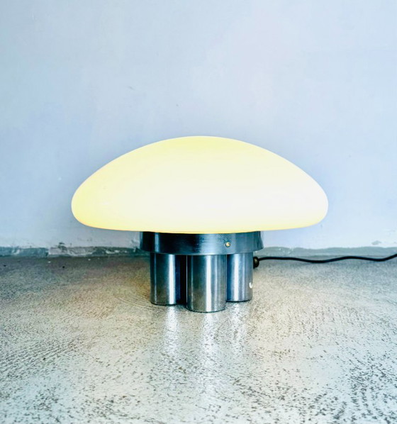 Magnolia Lamp by Sergio Mazza & Giuliana Gramigna for Quattrifolio, Italy, 1970s – Table lamps, Metal (photo 6 of 6)