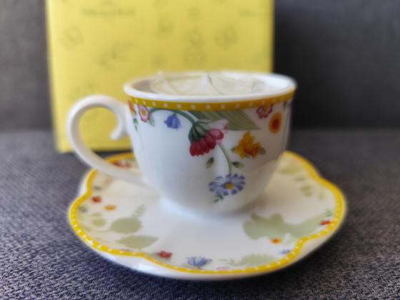 Image 1 of Villeroy & Boch Spring Awakening – Portacandele / Tazza NUOVO - Porcellana 🌸