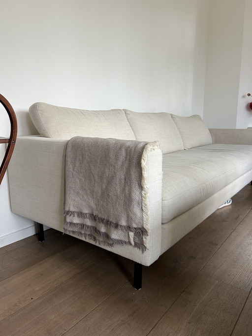 Witte bank model Antoine 3 puistjes