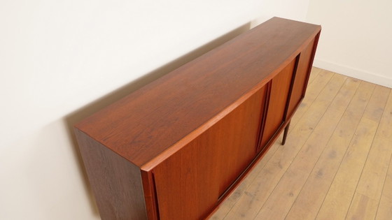 Credenza alta vintage | Teak | Arne Vodder per H.P. Hansen | 200 cm – arne vodder voor H.P Hansen (photo 3 of 14)