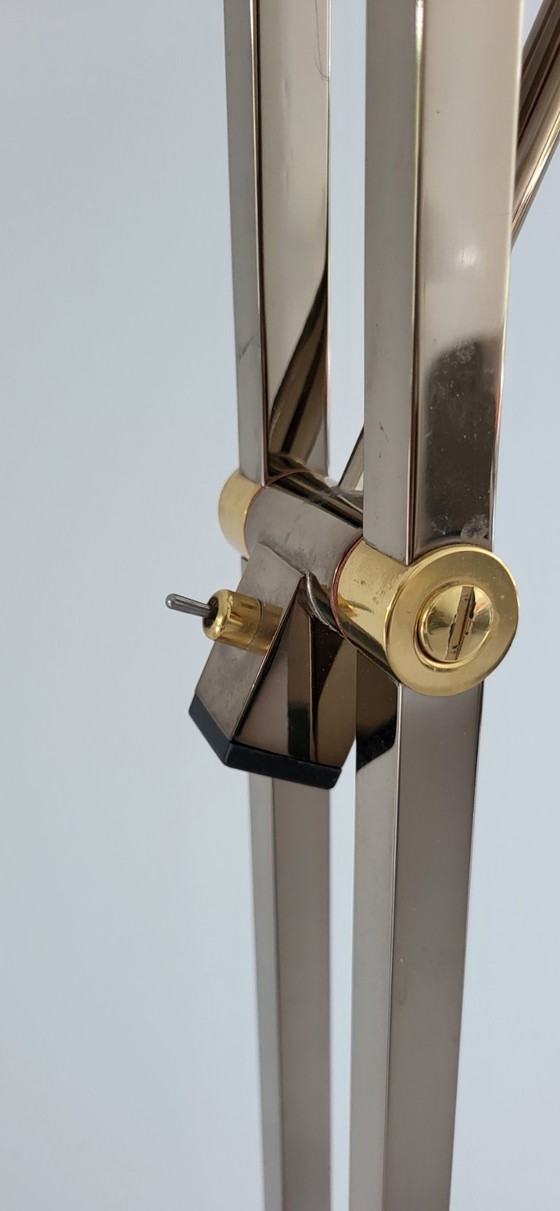 Image 1 of Lampada da terra Deknudt, design Willy Rizzo, Belgio, anni '70