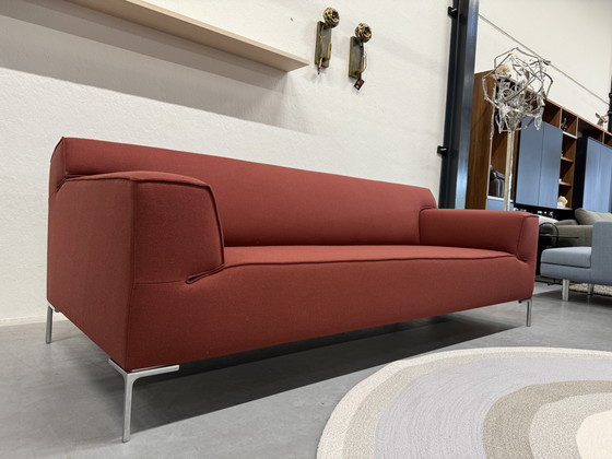 Image 1 of Design on Stock Bloq 3 Zits Bank Ploegwool rood