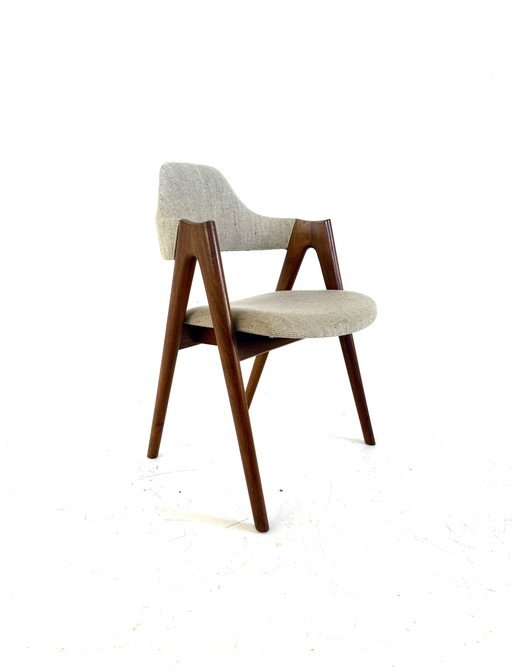 Vintage teKhouten ‘compass’ stoel, Kai Kristiansen ‘60