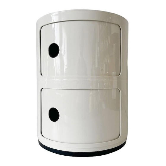 Image 1 of Vintage mid-century space age Kartell kastje Anna Castelli Ferrieri 1970's