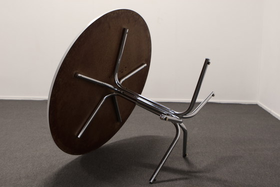 Image 1 of Round Dining Room Table By Pascal Mourgue For Steiner