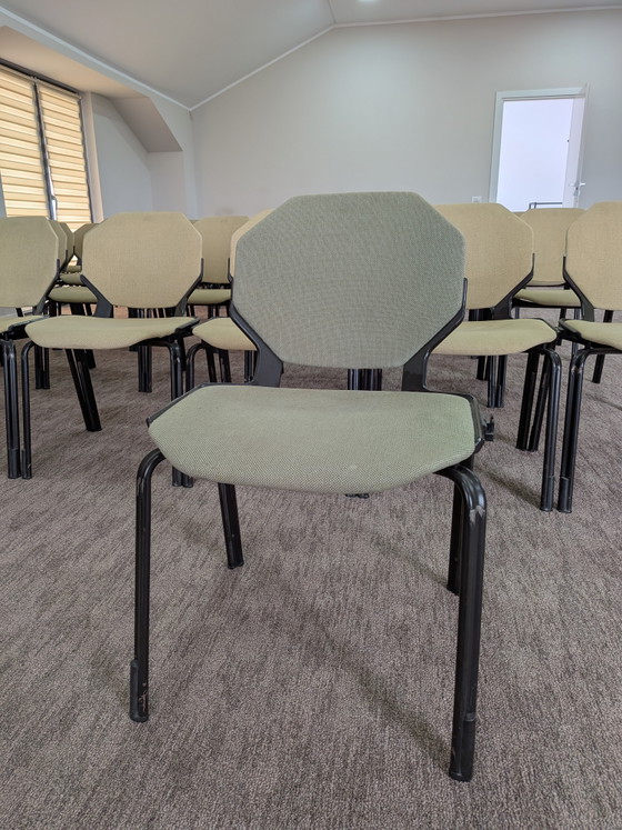 Stock Of 100 Vintage Space Age Chairs FRÖSCHER SITFORM (1983) - Open To Offers – Office chairs, Wood, Metal (photo 7 of 8)