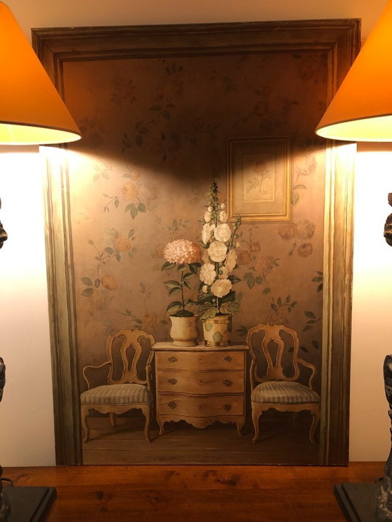 Image 1 of 2x EICHHOLTZ Gautier Table Lamp height 95 cm bronze finish