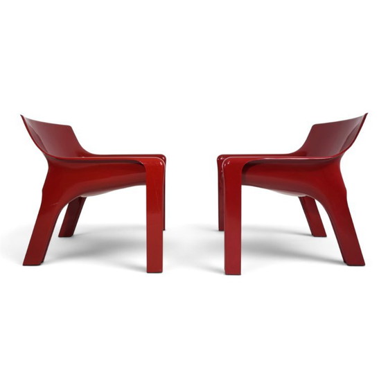 Vico Magistretti Vicario Set of 2 Lounge Chairs for Artemide, 1970 – Armchairs, Plastic (photo 12 of 20)
