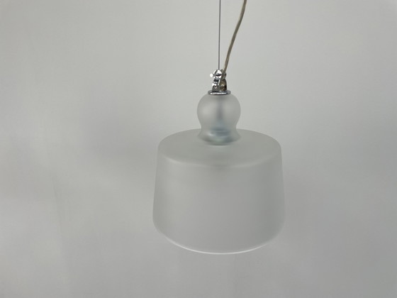 Image 1 of 2 lampade a sospensione in vetro di Murano Acquatinta (finitura satinata)