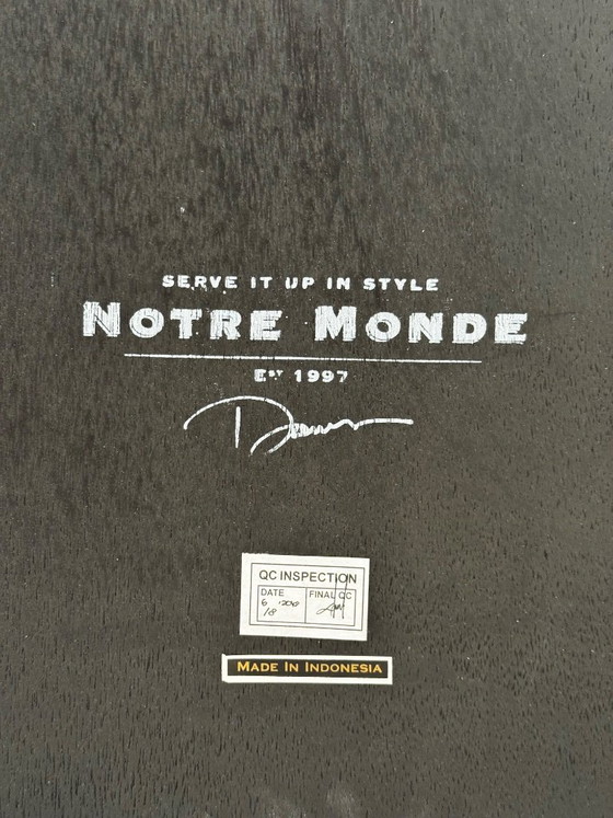 Image 1 of Ethnicraft / Notre Monde Table d'appoint compacte anthracite