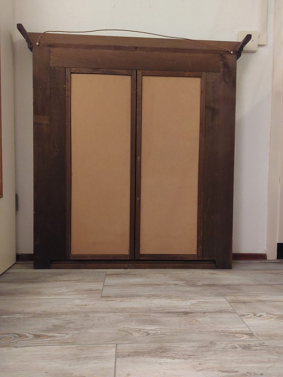 Image 1 of Miroir en bois vintage
