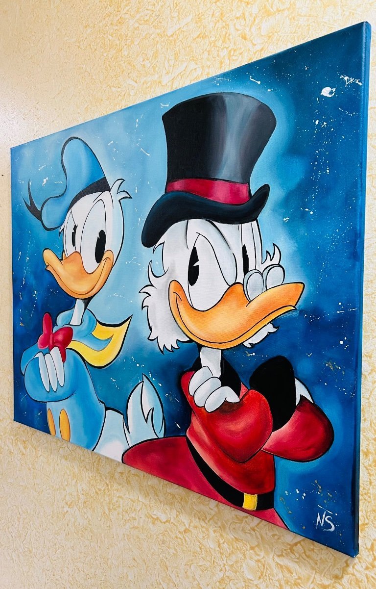 Noemi Sapuppo - Scrooge and Donald Duck tales | €250 | Whoppah
