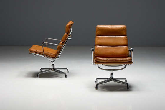 Image 1 of EA216 Soft Pad Chair van Charles en Ray Eames, VS, 1969