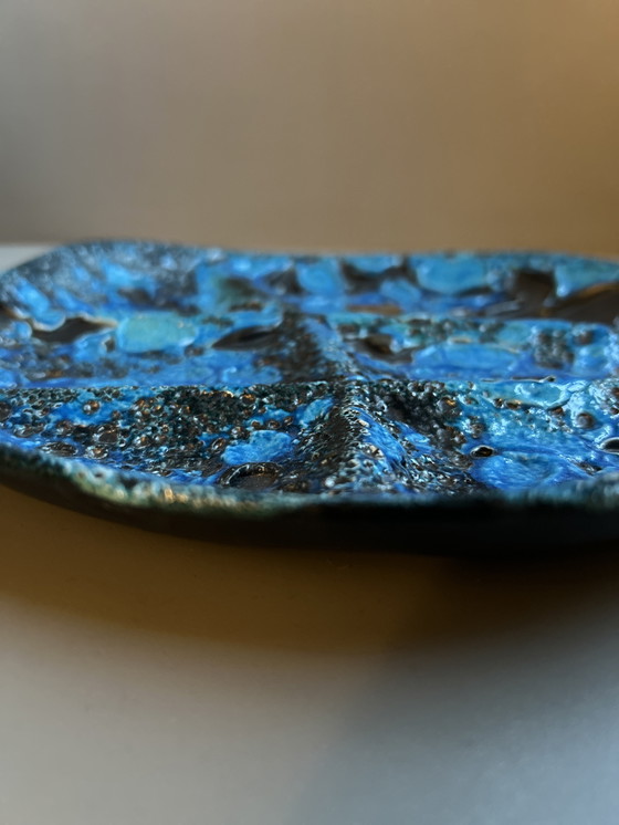 Image 1 of Assiette apéritive Émaux des Glaciers 