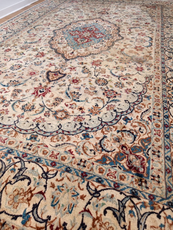 Image 1 of Original Rare Elegant Persian Nain Habibian Rug (Vintage) - 245 x 155 cm