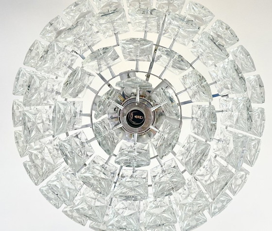 Lampadario Vintage Kinkeldey – Crystal, Metal (photo 6 of 17)