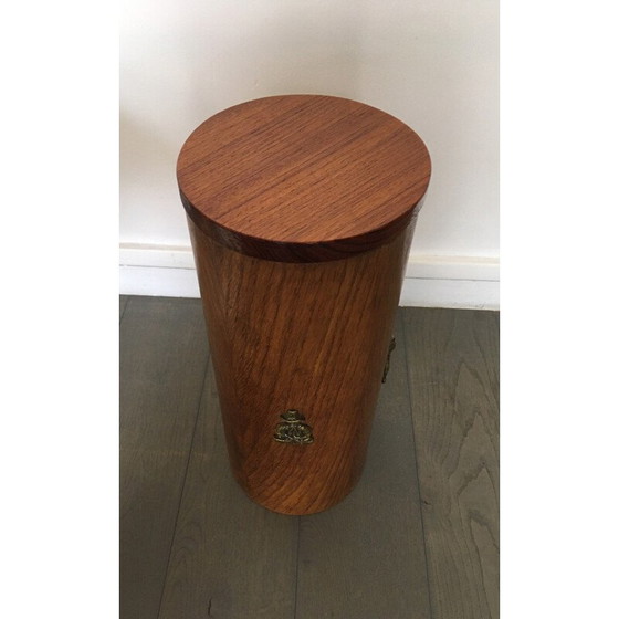 Image 1 of Vintage teak umbrella stand