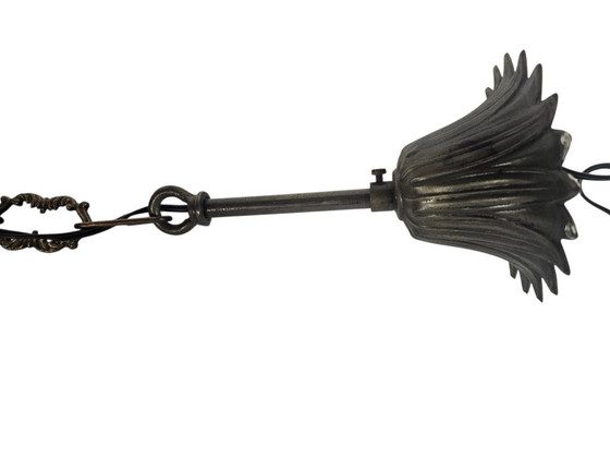 Image 1 of Suspension - Style Hollywood Regency - « Croix » - couleur or - dorée - années 60