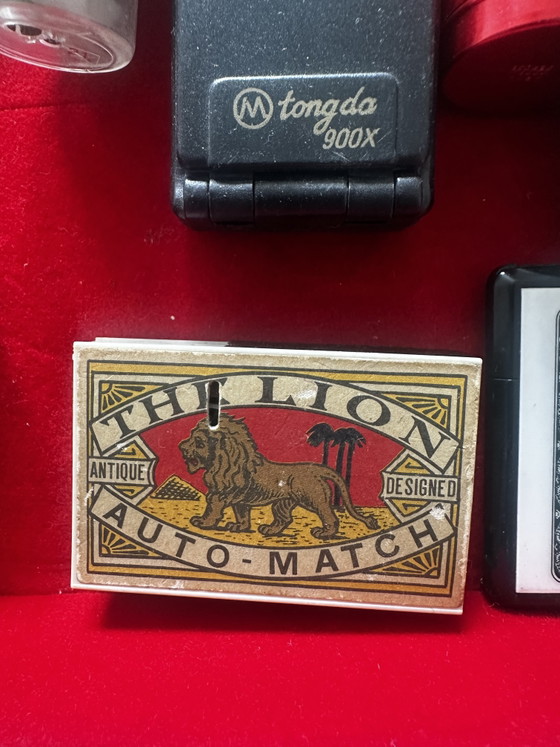 Image 1 of Lot of 12 Vintage Advertising and Novelty Lighters