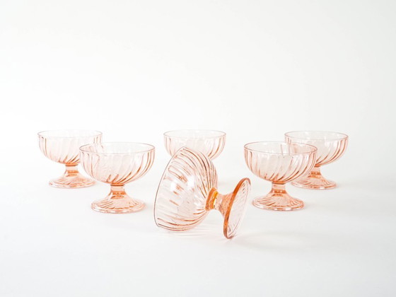 Image 1 of Set di ciotole da dessert, design italiano, anni '70, produzione: Italia