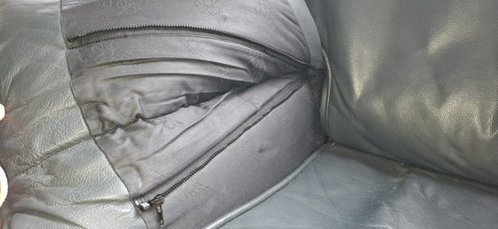 Image 1 of De Sede 3-Seater Sofa Leather Blue