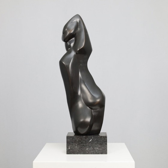Image 1 of Bronze Woman Figure Sculpture by Francine Govers, Netherlands, 1990s
