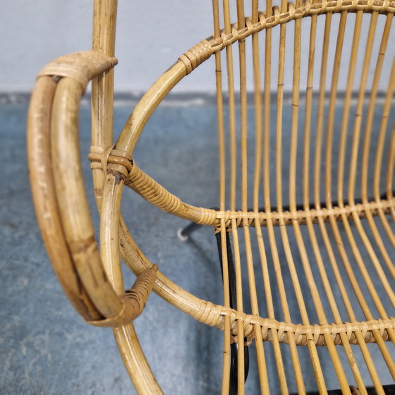 Image 1 of Vintage Bamboe Fauteuil