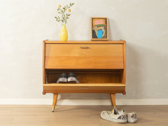 Image 1 of 1950s Mid-Century Shoe Cabinet